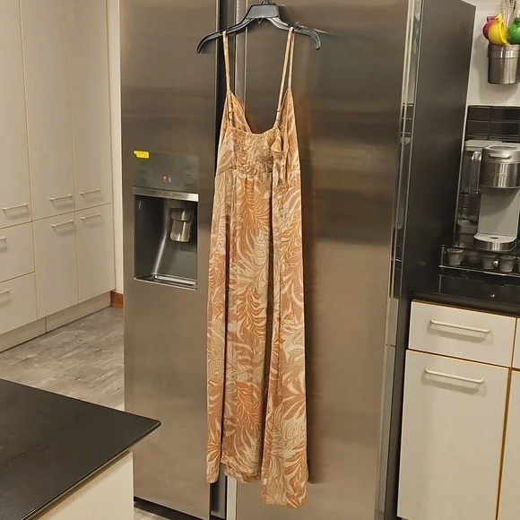 💕NATALIE MARTIN💕 Sophie Dress ~ Jungle Print Clay 100% Silk Large L NWT - Picture 12 of 16